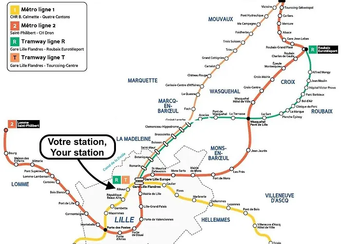 Appartement Center - One-bedroom Lille